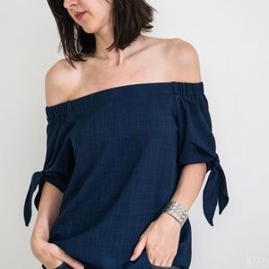 Off shoulder blouse